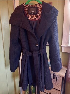 NWT Steve Madden coat with Hood